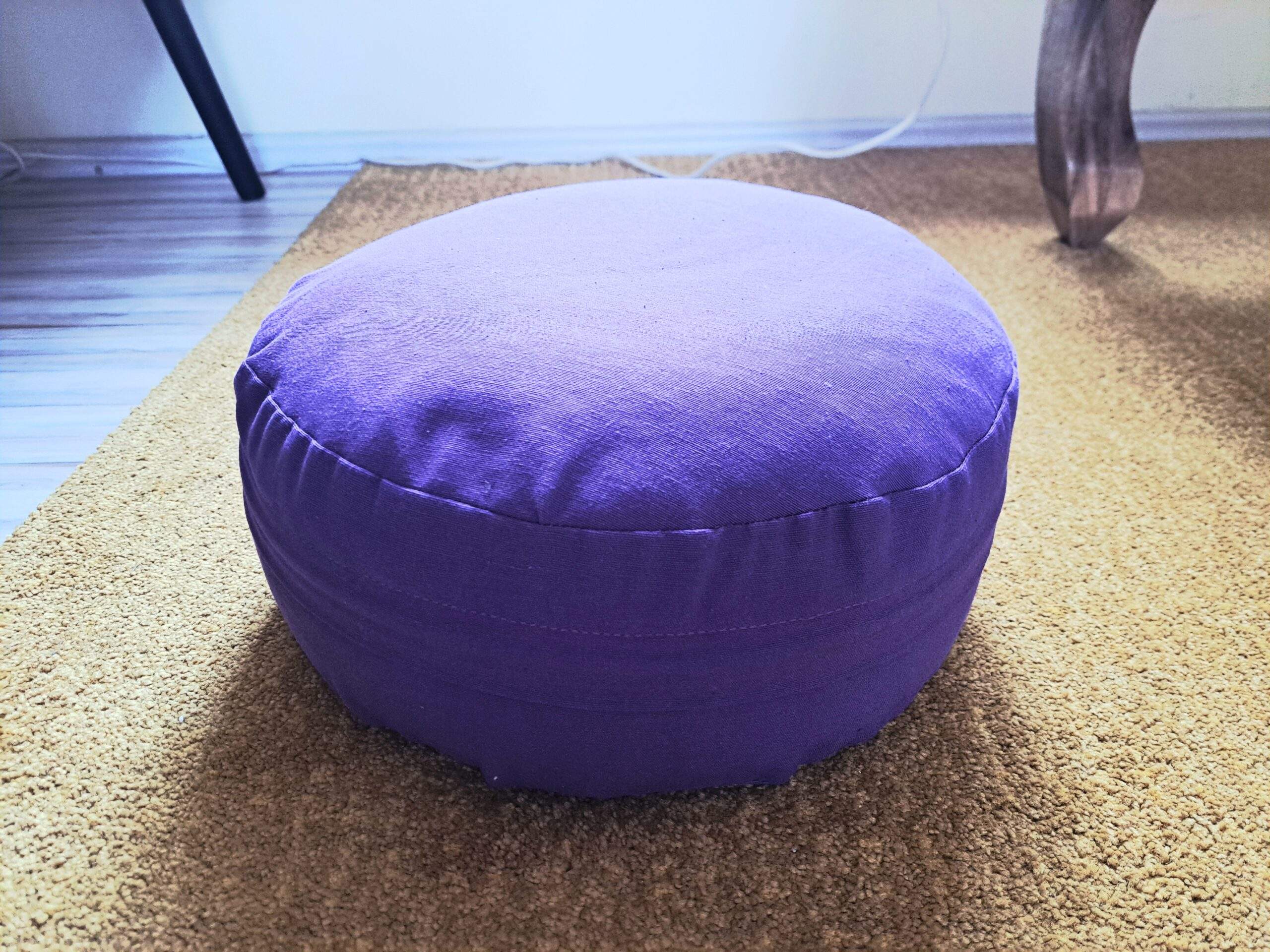 JÓGAPÁRNA HUZATTAL – LILA