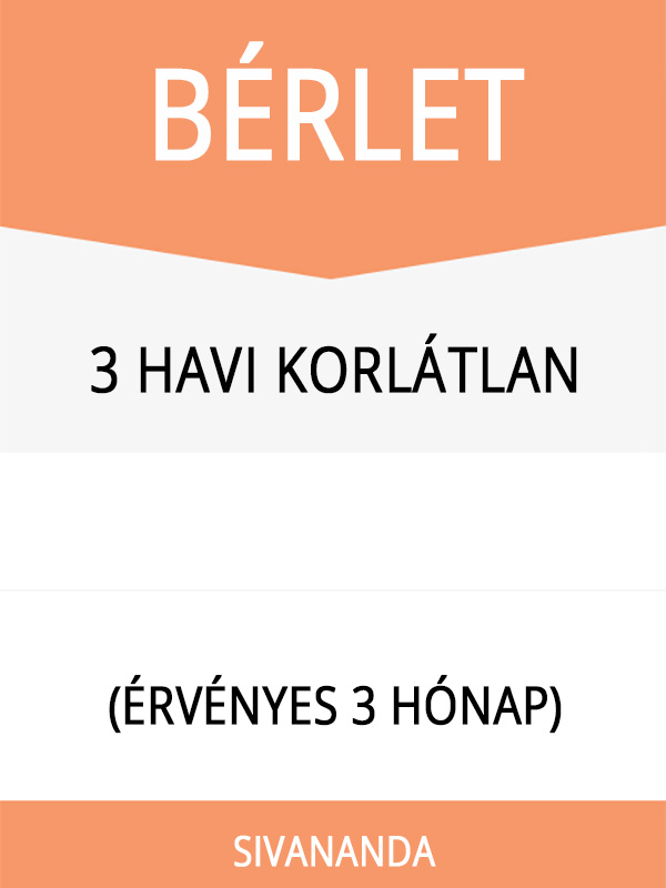 3 HAVI KORLÁTLAN BÉRLET