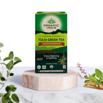 Tulsi Green Tea – zöld tea ashwagandha