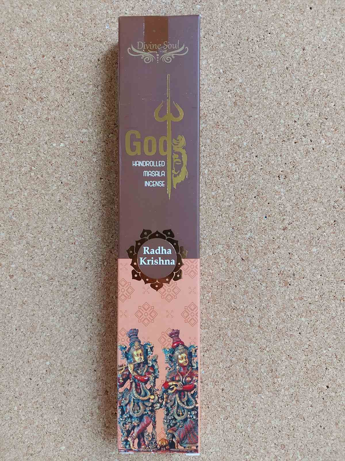 Divine Soul Rádhá Krisna füstölő