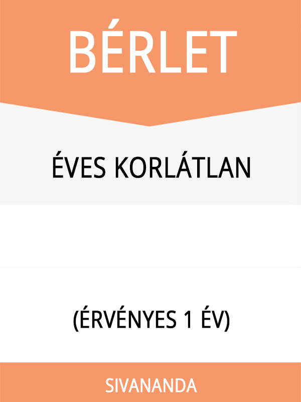 ÉVES KORLÁTLAN BÉRLET