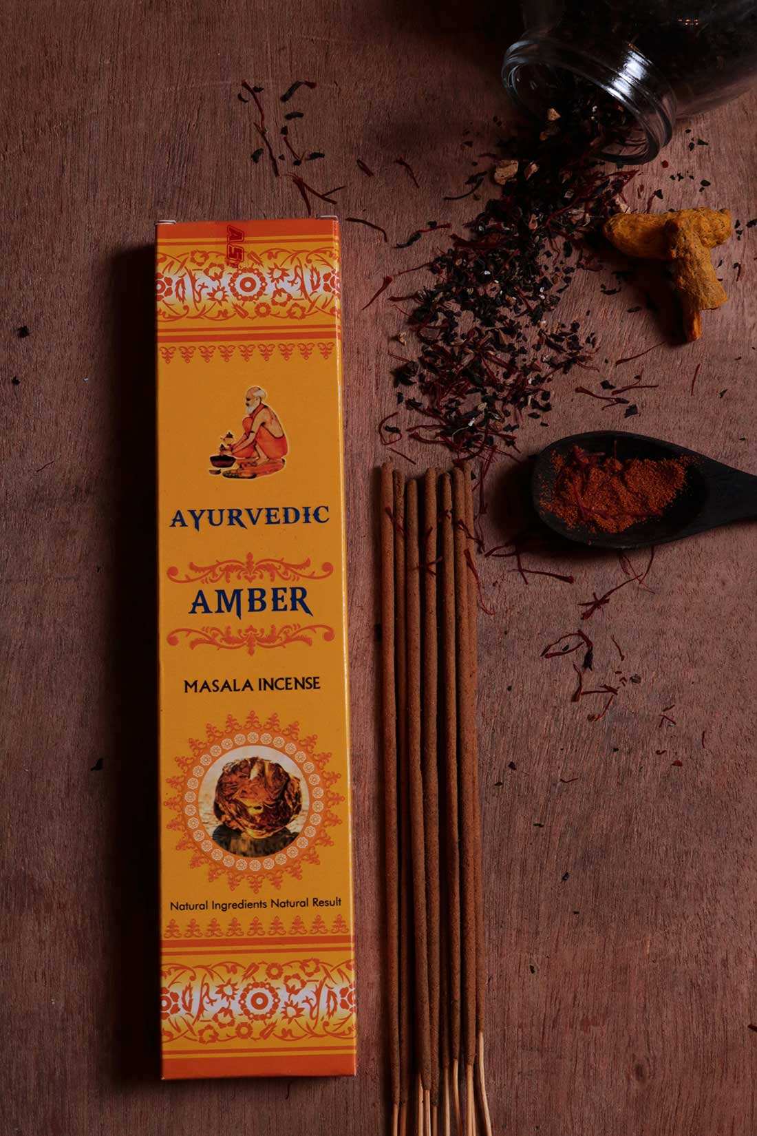 Ayurvedic Amber Füstölő