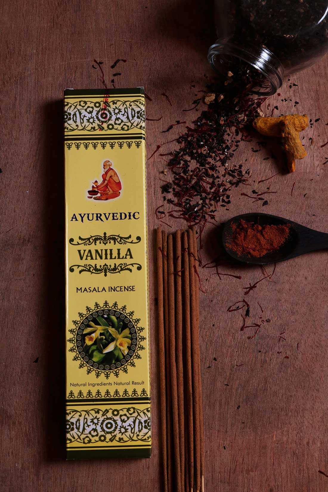 Ayurvedic Vanilla füstölő